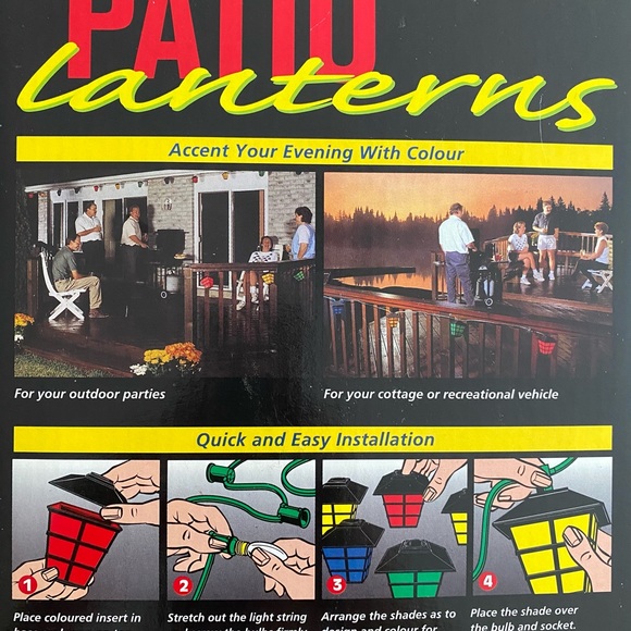 Patio Lanterns - Picture 1 of 3